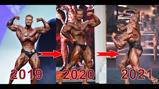 CHRIS BUMSTEAD MOTIVATION - ALL 3 OLYMPIA WINS (2019-2021) - FULL POSING ROUTINES