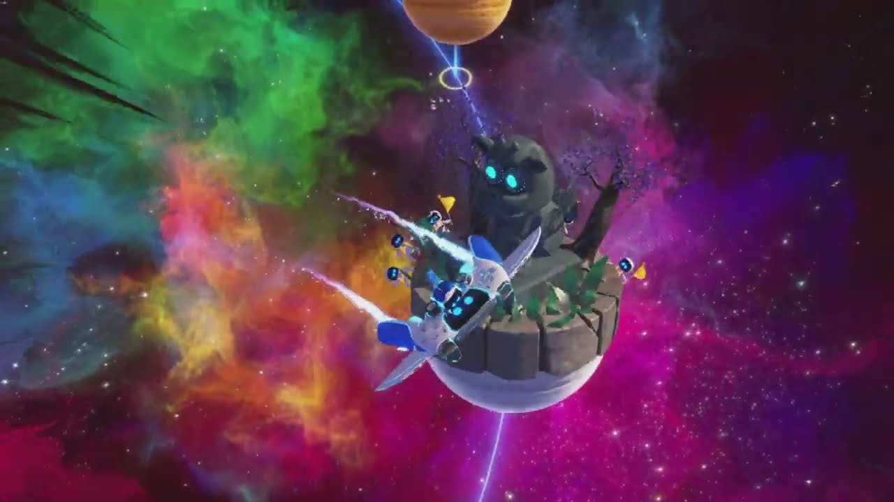 Astro Bot 100% Walkthrough Part 29 - Light Bulb Limbo & Boxel Bust Up