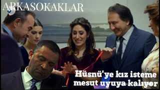 Arkasokaklar 505 Bölüm Hüsnüye Kız Isteme Mesut Uyuyor