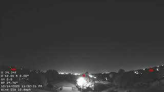 Abilene 24 Hours Time Lapse - 20201014 Wednesday North