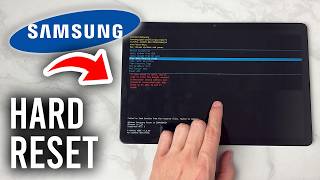 How To Hard Reset Samsung Galaxy Tablet - Tutorial