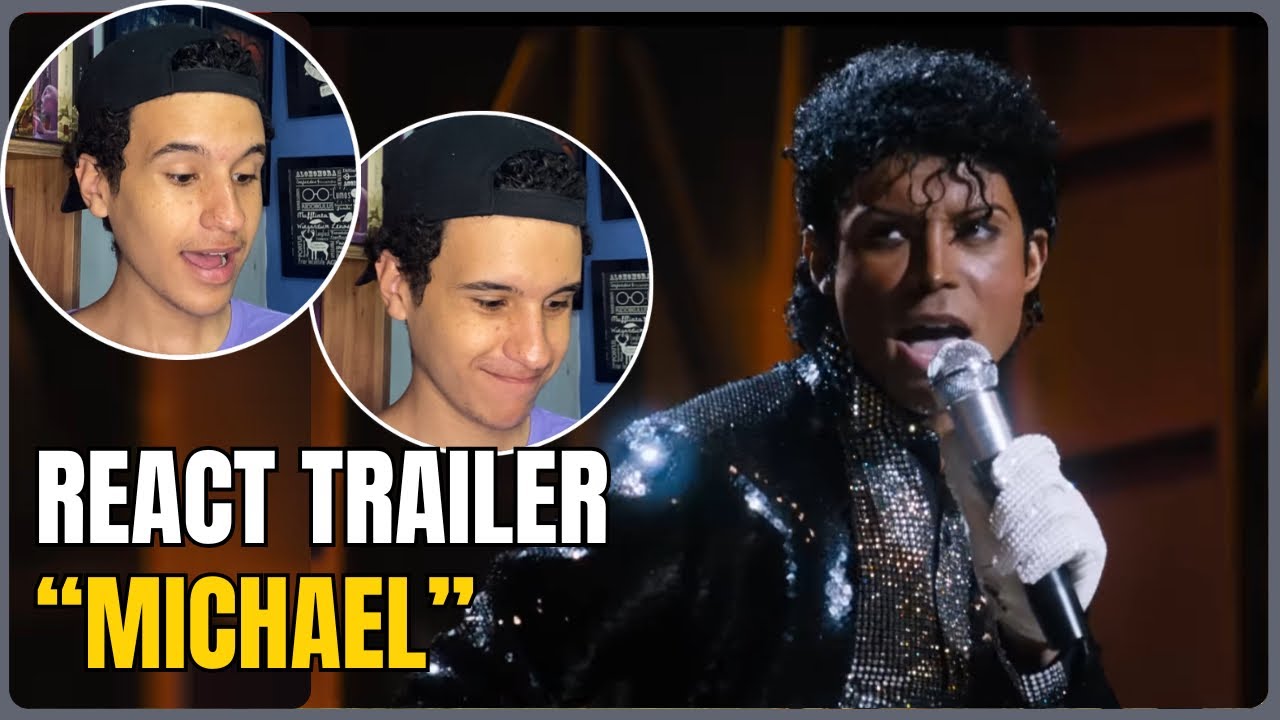 O FILME DO REI DO POP!! - REACT TRAILER DE "MICHAEL"!