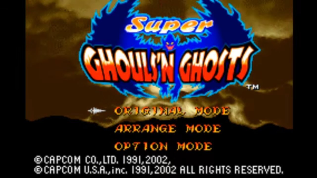 super ghouls and ghosts rom cheats