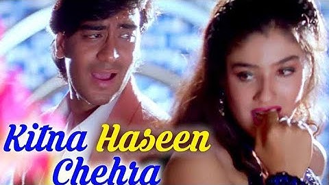 कितना हसीन चेहरा HD - दिलवाले - अजय देवगन, रवीना टंडन - कुमार सानु