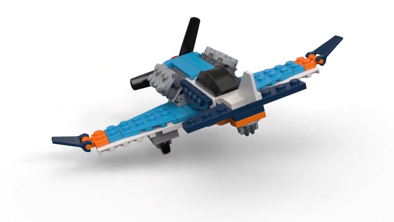 Конструктор LEGO Creator 31099 Винтовой самолёт ЛЕГО Креатор