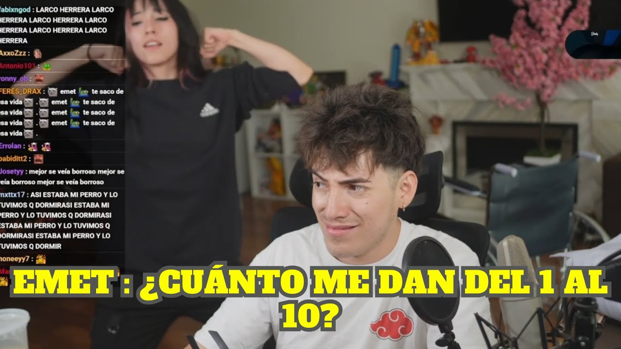 EMETSUKI LE PREGUNTA AL CHAT CUÁNTO LE PONEN DEL 1 AL 10
