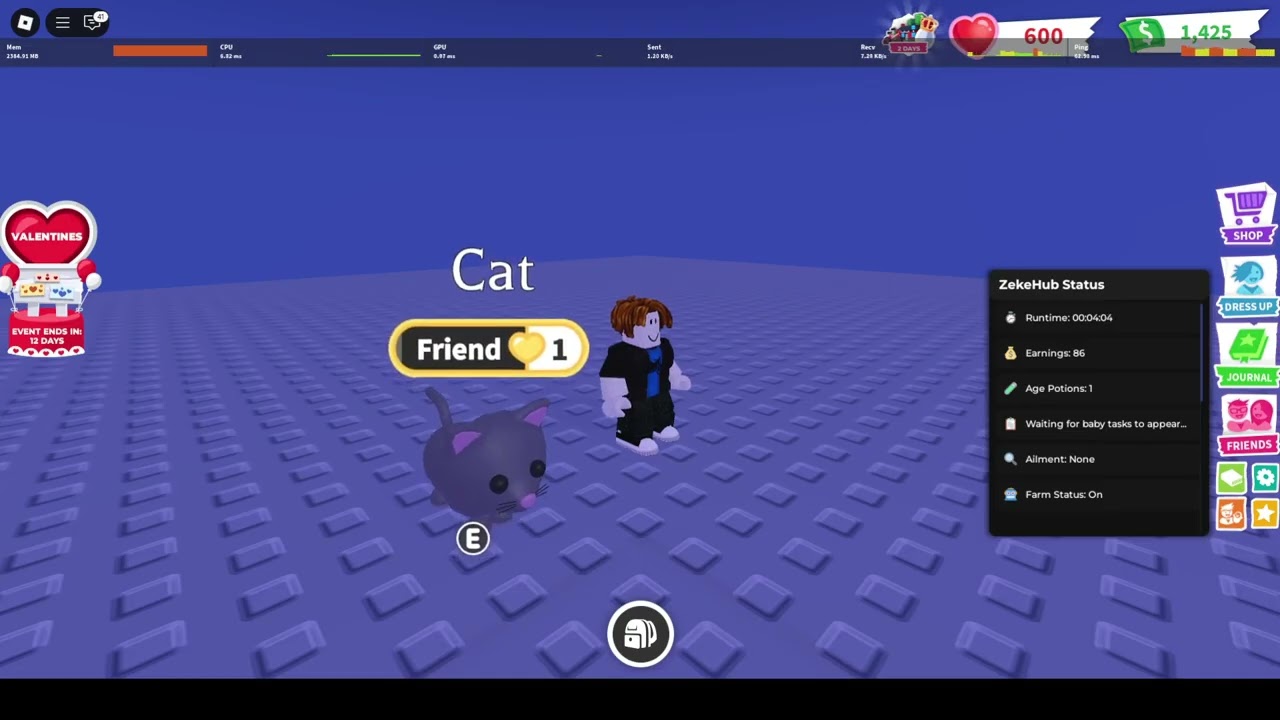 OP! Adopt Me Script 2025 (Potion Farm, Pet Farm , Baby Farm , Auto Collect Hearts , More)