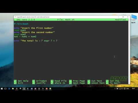 ShellScripting   Working with MATH   03