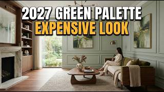 10 Benjamin Moore’s Best Earthy Green Paint Colors That Make Warm Wood Look Incredible