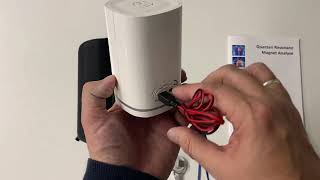 Quanten Resonanz Analyser mit Manschetten
