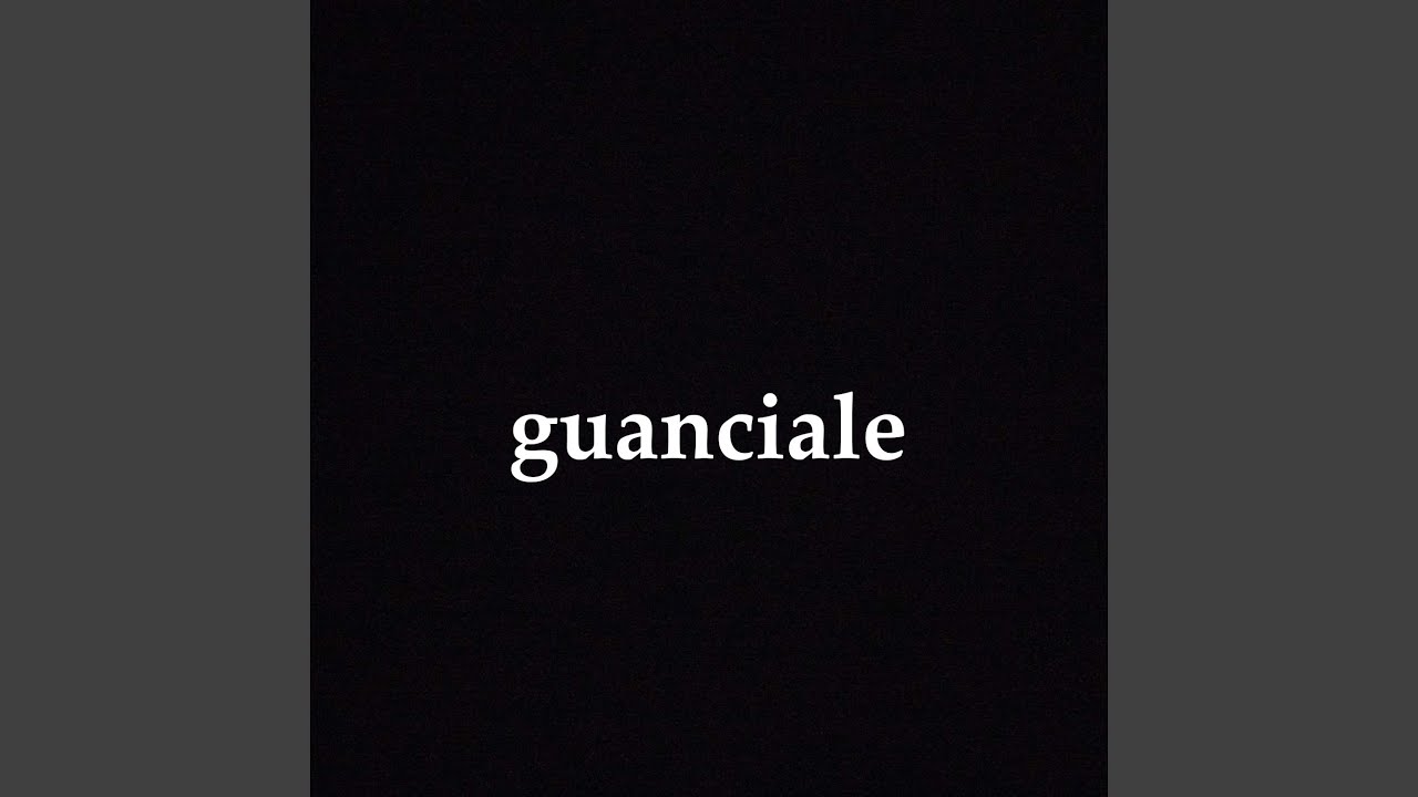 Watch GUANCIALE on YouTube Watch GUANCIALE on YouTube