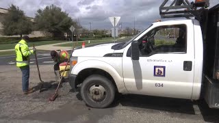 Relentless rainy weather keeping Santa Maria work crews busy