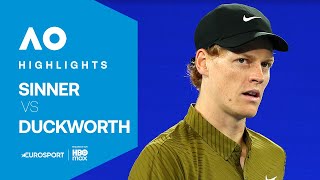 Open Daustralie 2026 - Des Points De Fou Et Une Victoire Tranquille Pour Sinner Contre Duckworth