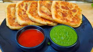 आलू गाजर मटर रेसिपी | देसी पराठा | stuffed pratha recipe Healthy breakfast ideas aloo pratha