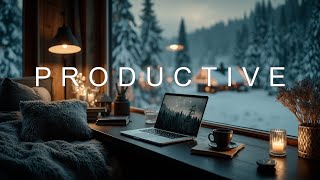 January Deep Focus Mix ~ Winter Work Concentration | Ambient Study Music