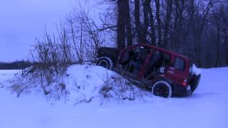 Hill ClimB in the snow