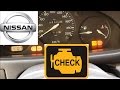 How to clear check engine light on Nissan. FREE and EASY