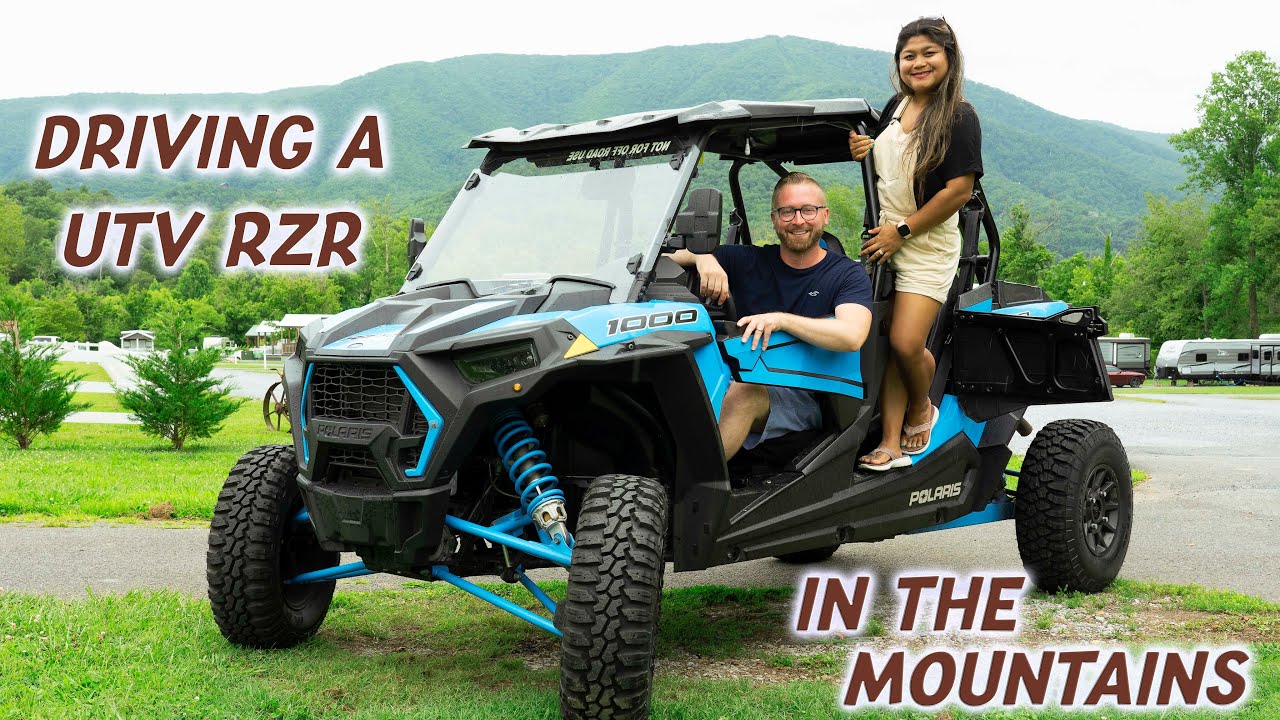 We Drive a UTV RZR Through the Mountains in Gatlinburg, Tennessee