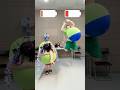 Ba-ra-bam Balloon Popping Dance Challenge 315 巨大風船服の中で膨らませて踊ってみた #PR #Shorts #뽀로로와노래해요