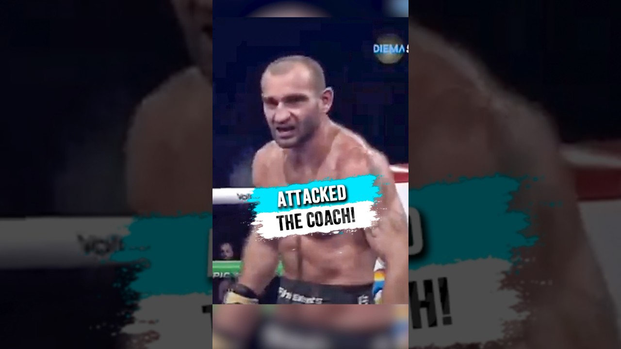 Boxer Attacks His Own Coach!