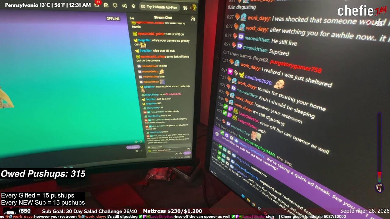 🔴LIVE NOW!🔴THE PUMPKIN PIE |  LIVE CHAT ON Twitch.tv/Chefiejay