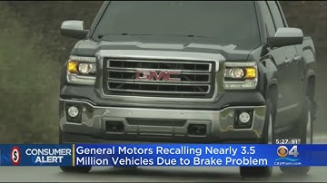 GM Recalling Millions Of Trucks, SUVs Due To Brake Issue