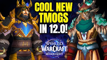 New Cool Midnight Transmogs! Silvermoon | Hextrolls | Twilight Blade | Peon | Amani | WoW 12.0