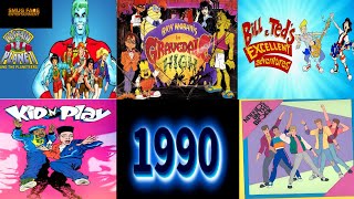 IT WAS THE YEAR 1990 : The Cartoons Unleashed