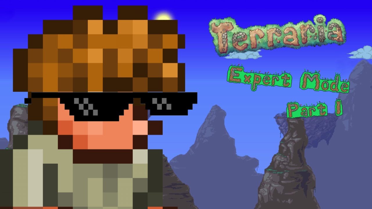 I'm Totally An Expert! | Terraria Expert Mode Part 1 - YouTube