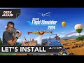 Let39s Install Microsoft Flight Simulator 2024 PlayStation Let39s Install Microsoft Flight Simulator 2024 PlayStation