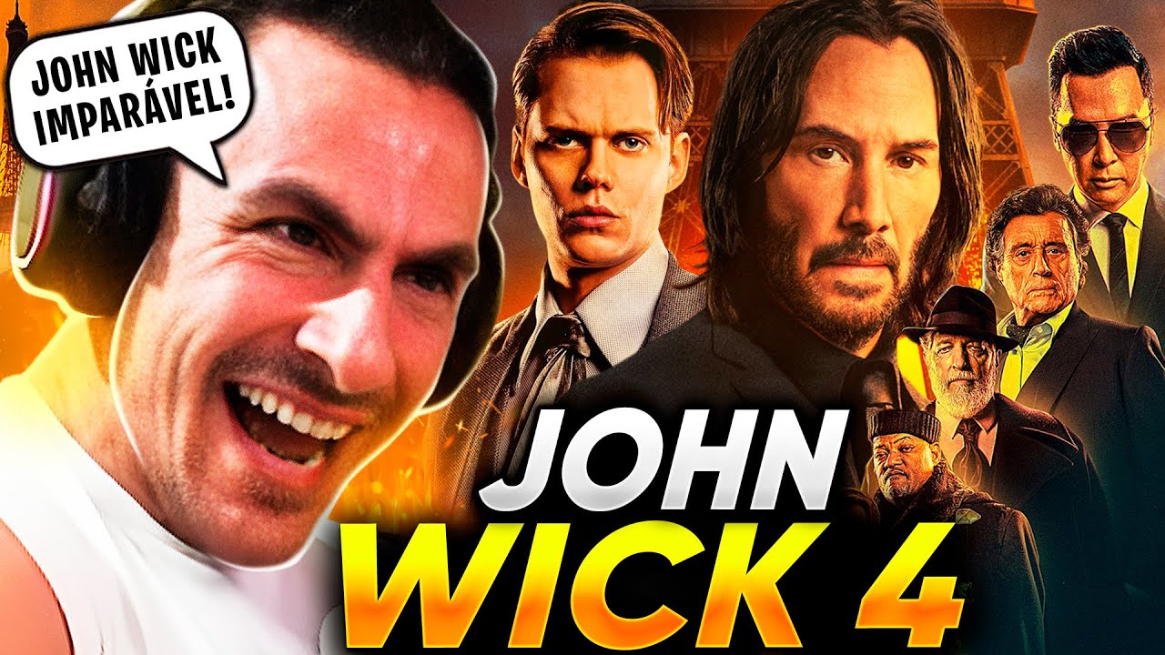 SUPER XANDÃO ASSISTINDO JOHN WICK 4: BABA YAGA (MELHORES MOMENTOS🤣)