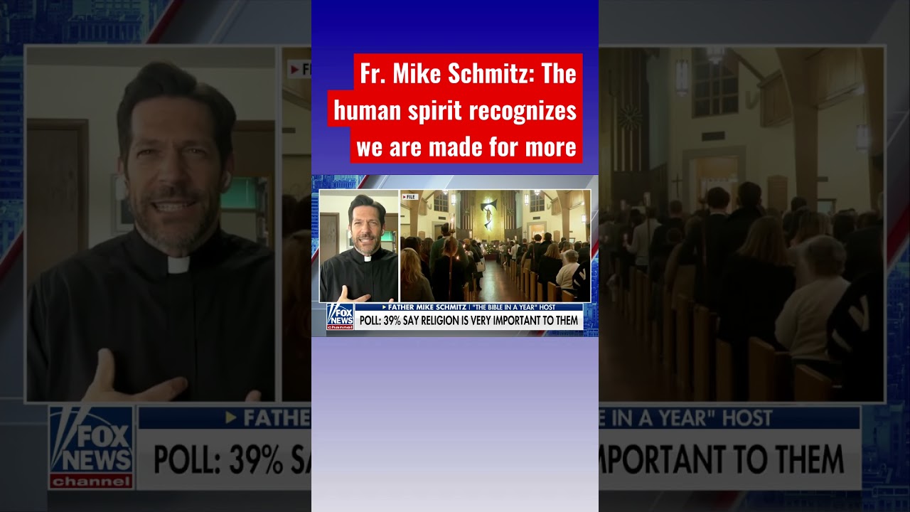 Fr. Mike Schmitz: More people are saying they are spiritual
