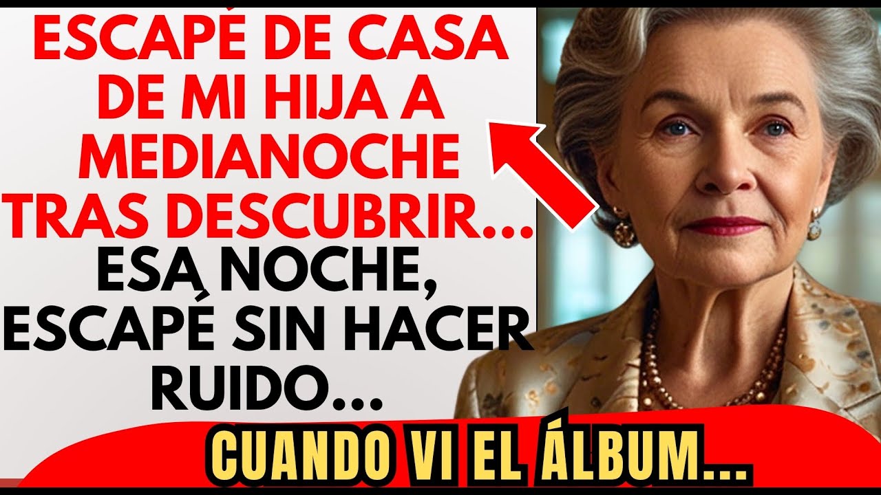 Escapé De Casa De Mi Hija A Medianoche Tras Descubrir Un Álbum Secreto De Su Esposo