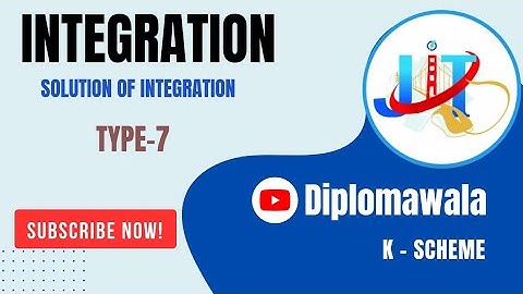 SOLUTION OF INTEGRATION TYPE - 7 #msbte #applied_maths