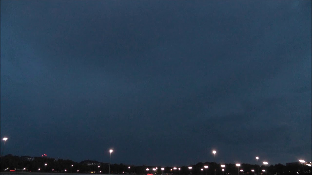 Zeitraffer Abendliches Gewitter München 29.05.2018