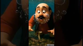 Motu Ke Anaconda 🐍 Ne Bachaye Logon Ki Jaan#ai #cartoon #farmer #motupatlu