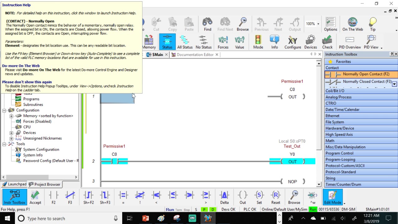 Set and Reset Intruction with Example - YouTube