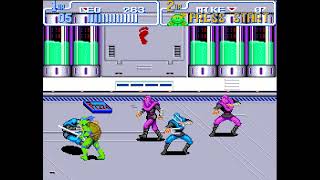 Teenage Mutant Ninja Turtles IV Turtles in Time: Scene 4 (Technodrome, Lets Kick Shell) [4K]