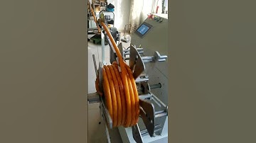 PVC hose automatic coiling machine #shorts #relaxing #shortvideos #amazing #workers #machine #like