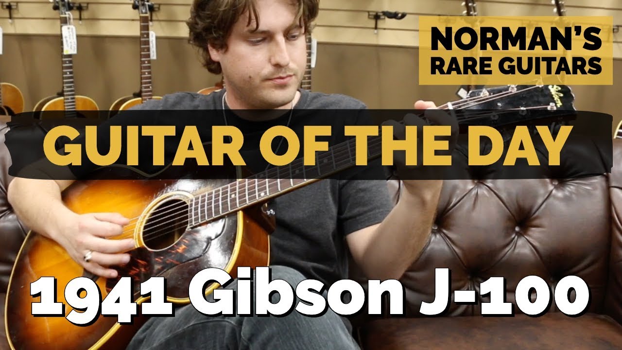Guitar of the Day: 1941 Gibson J-100 | Norman's Rare Guitars