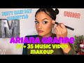 ARIANA GRANDE 34 + 35 Music Video Makeup Attempt! Plus Hairstyle For Lazy Days