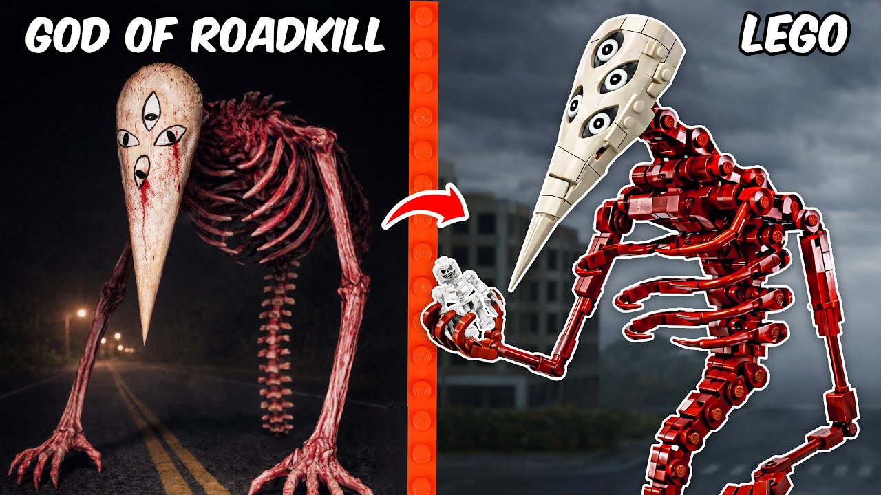 Horreur LEGO : S’échapper du God of Roadkill — Trevor Henderson | AM Bricks FR