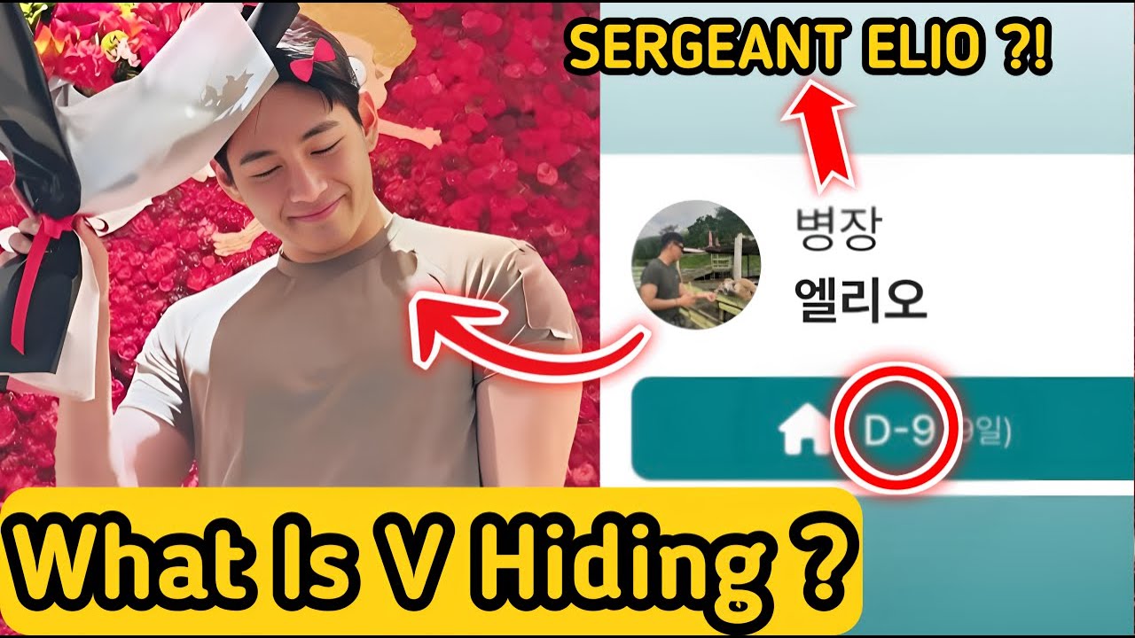 Sergeant Elio?! D-9?! What Does V BTS Mean? Fans Shook!