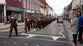 Royal Fusiliers - Freedom of Warwickshire