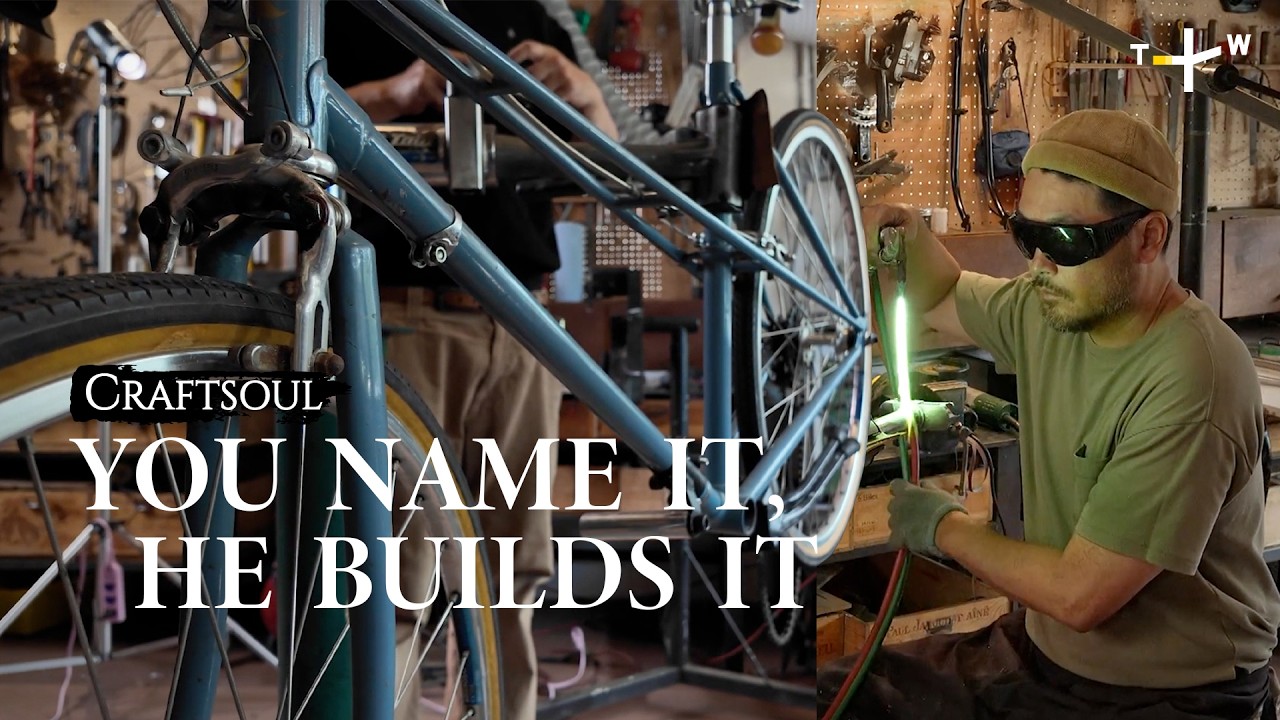 Познакомьтесь с лучшим мастером по изготовлению велосипедов на заказ в Тайбэе | Craftsoul
