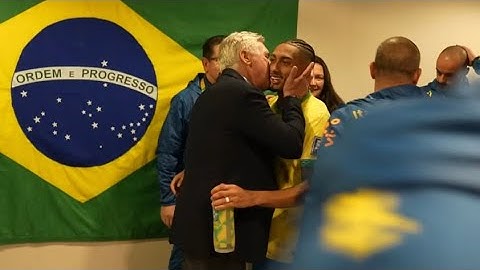 BEHIND THE SCENES OF THE NATIONAL TEAM! UNSEEN IMAGES FROM THE DRESSING ROOM IN ANCELOTTI'S FIRST...