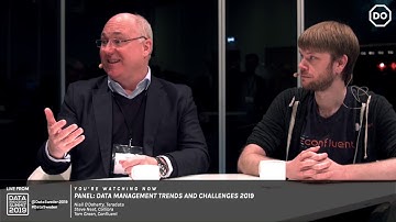 PANEL: Data Management Trends and Challenges 2019 - Niall O’Doherty, Steve Neat and Tom Green