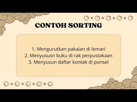 Definisi Searching, Sorting, Queue, dan Stack berdasarkan contoh dalam kehidupan sehari-hari