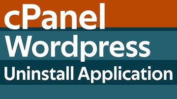 How To Uninstall Wordpress Site in cPanel in 2024