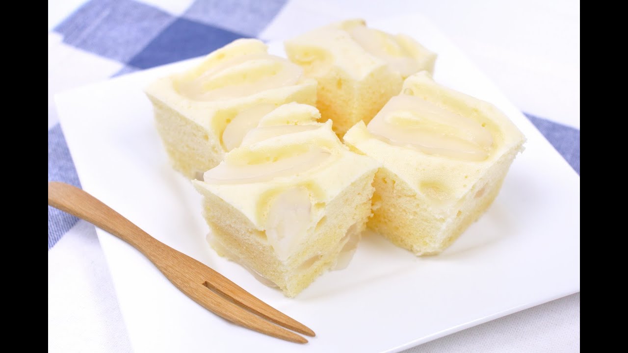 Toddy Palm Cake (Thai Dessert) – Cake Luk Tarn เค้กลูกตาล